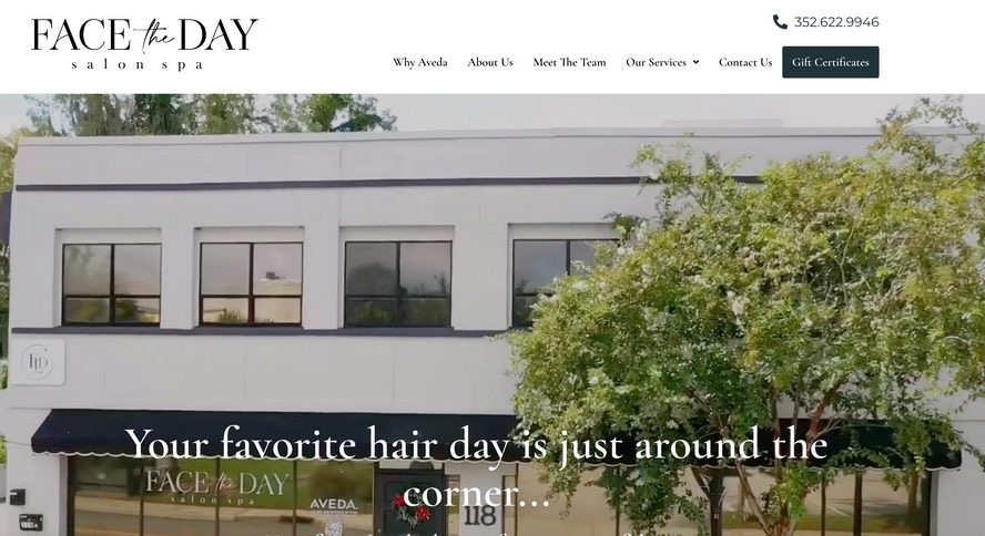 Face of Day website design by GrowthHouse Digital